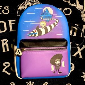 NWOT BEETLEJUICE mini backpack bag. Hot topic